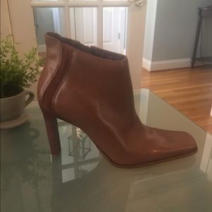 Diba ankle boots burnt-brown. EUC